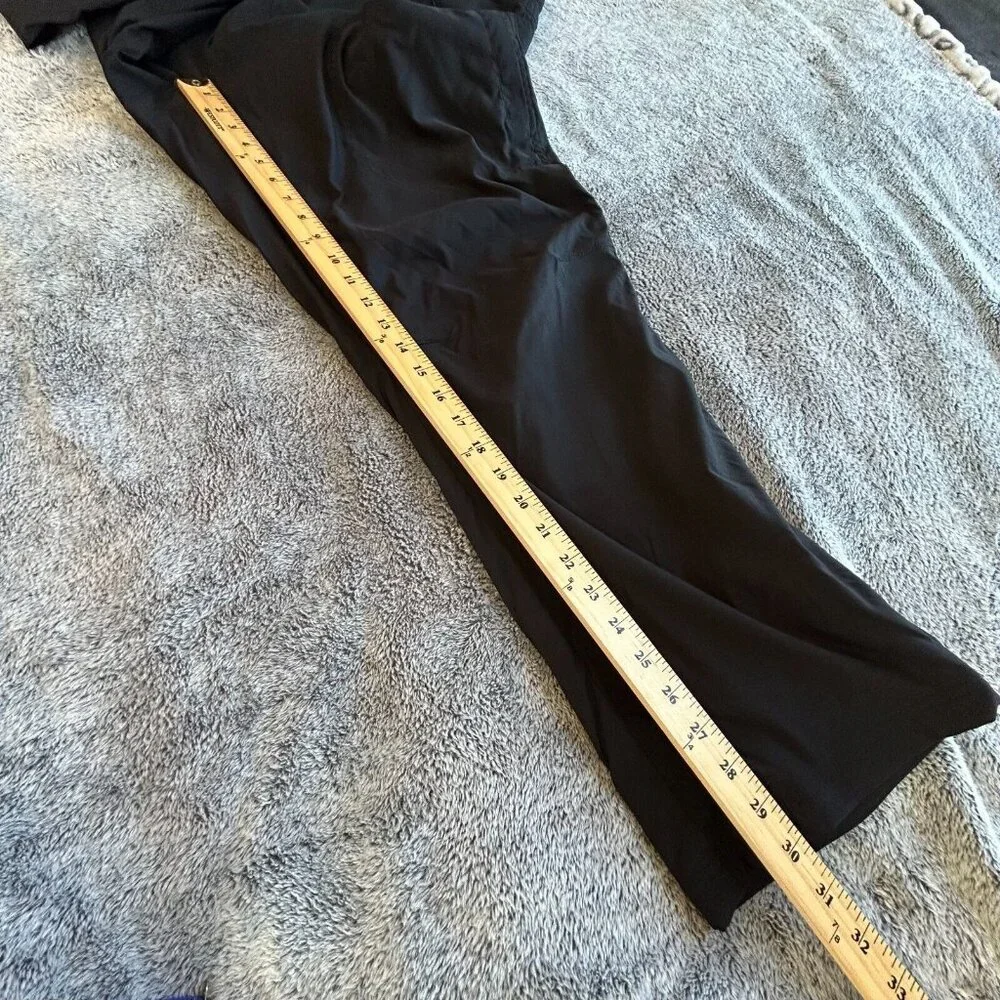 Eddie Bauer Mens Pants Size‎ 40x30 Black Fleece Lined Gorecore Outdoors 17014x